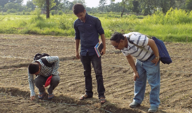 Dr. Anil Shrestha teaches classes at Fresno State in plant health, plant science, biometrics, weed science, pest management and crop productivity. His primary research is in integrated vegetation management in agricultural and non-agricultural systems. (Courtesy Photo)