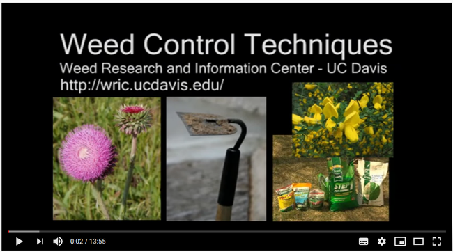 Weed Control Techniques training videos