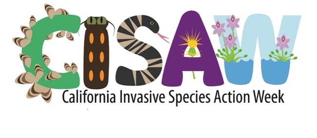 California Invasive Species Action Week logo.