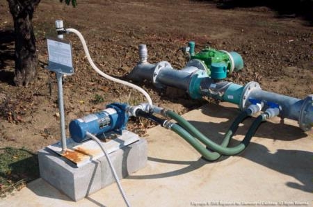 A metered injection pump is one tool used by farmers to apply nitrogen precisely.