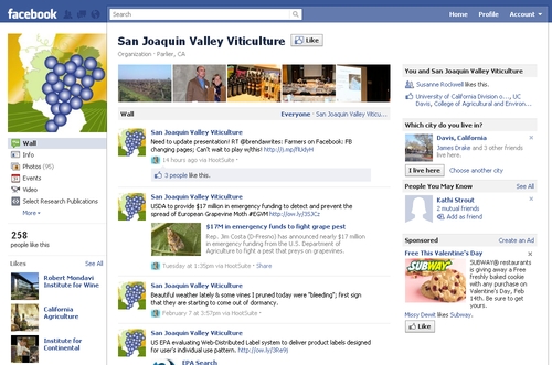 San Joaquin Valley Viticulture page, AFTER the changes