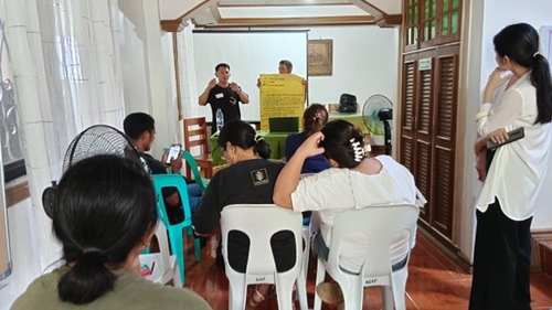 Filipino farmers sharing their vision for agritourism at workshop