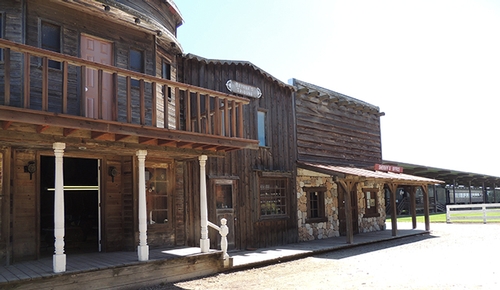 western town building fronts