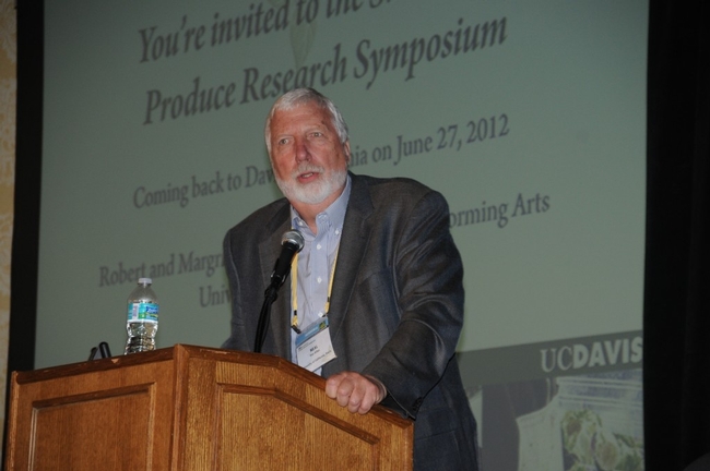 Neal Van Alfen (Photo: UC Davis Center for Produce Safety)