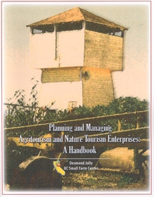UC publication for farmers interested in agritourism.
