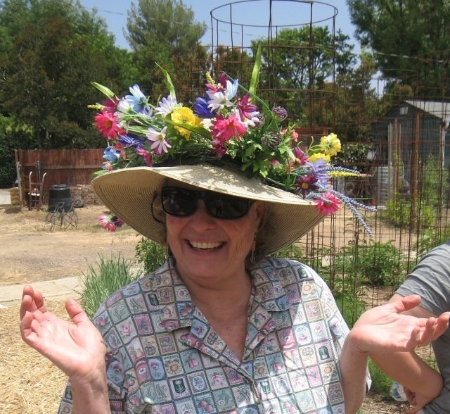 Yvonne Savio now volunteers as a UC Cooperative Extension Master Gardener.