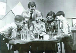 An old-time 4-H science experiment.