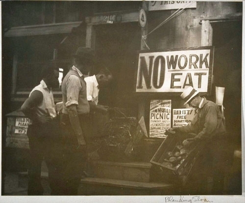 Cooperatives helped unemployed people who preferred to work rather than accept public assistance. (Photo: Bancroft Library, UC Berkeley)