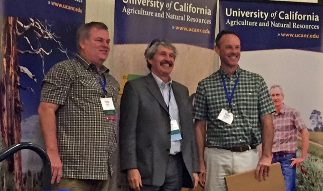 David Haviland, UC Cooperative Extension entomology and integrated pest management advisor in Kern County, won the Outstanding Extension award.