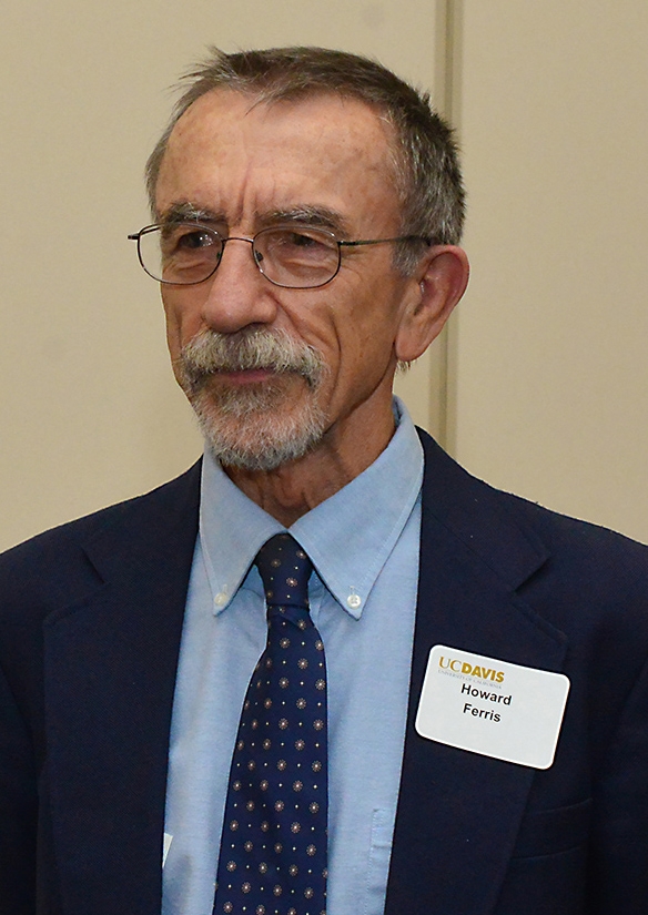 Howard Ferris at a UC Davis event in 2014. (Photo by Kathy Keatley Garvey)