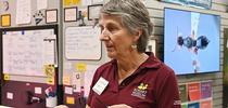 UC Davis distinguished professor emerita Lynn Kimsey directed the Bohart Museum of Entomology for 34 years. (Photo by Kathy Keatley Garvey) for Bug Squad Blog