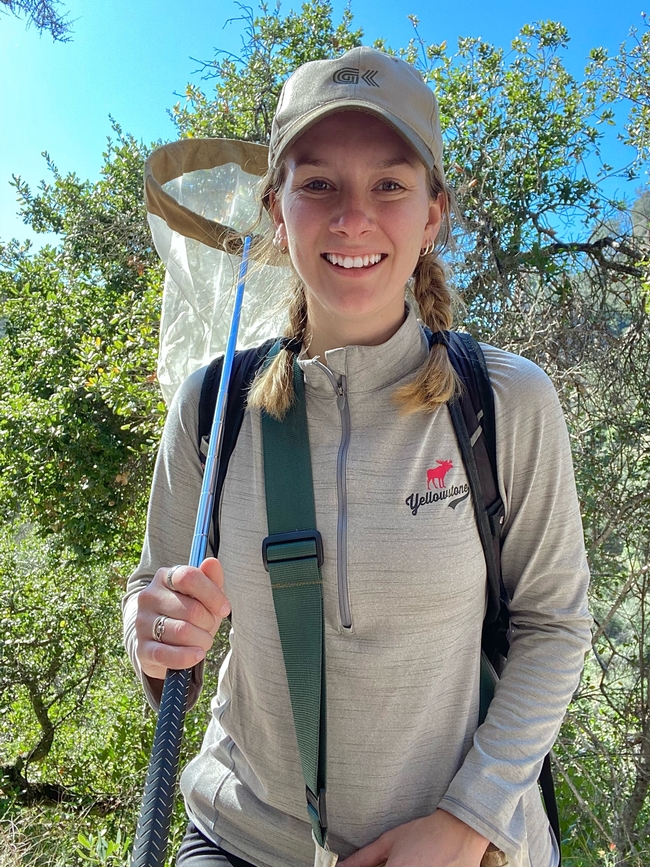 UC Davis third-year doctoral candidate Abigail 