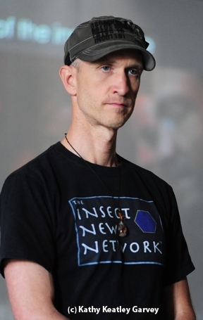 Emmet Brady, host of Insect News Network