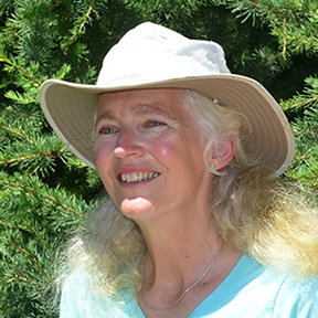 Kate Frey, world-class garden designer and co-author of 