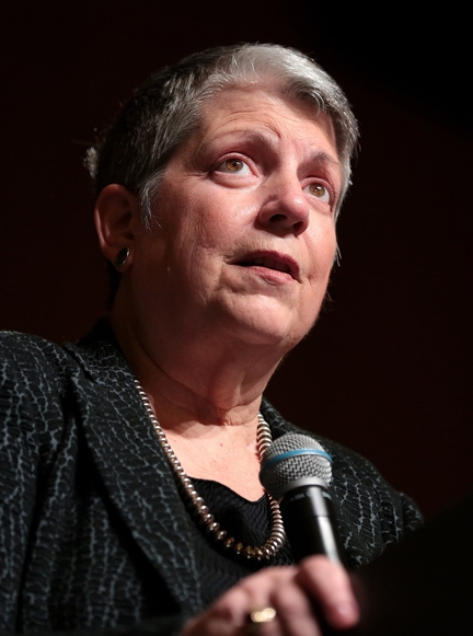 Janet Napolitano, president of the University of California system, will deliver the welcoming address at the UC Davis-based COVID-19 virtual symposium. (UC Photo)