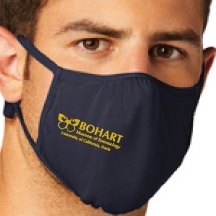 This Bohart Museum face mask will be available soon in the online gift shop.