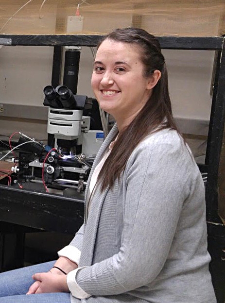 Amber Crowley-Gall, USDA-NIFA postdoctoral researcher in lab of Rachel Vannette, UC Davis.