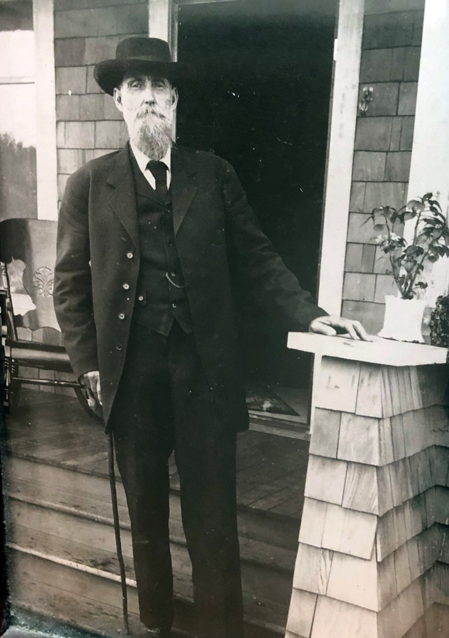 Samuel Davidson Laughlin (1843-2010) was a Civil War color bearer. (Family Photo)