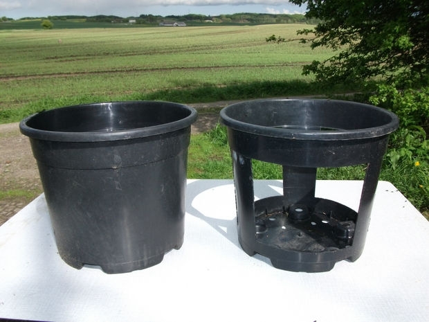 Reuse Plastic Plant Pots