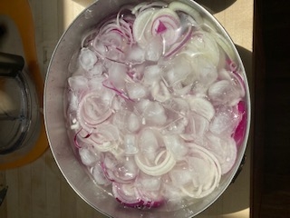 Brine Onions for 2 Hours +