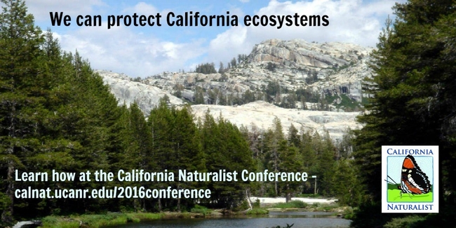 Have you checked out the program lately? We have added some amazing speakers! ?#‎CalNat2016? http://calnat.ucanr.edu/2016conference/2016program/
