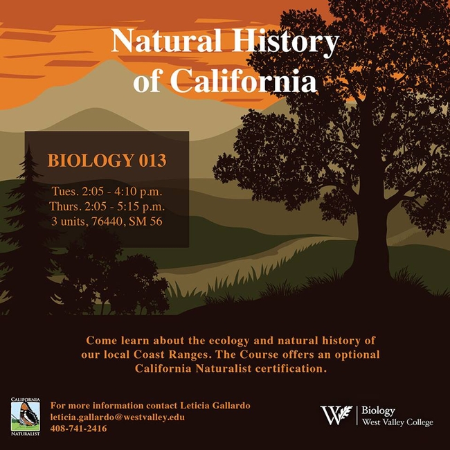 West Valley College California Naturalist Program