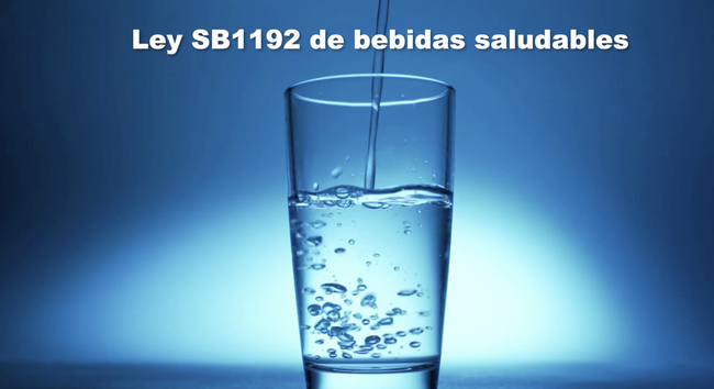 Ley SB1192 BebidasSaludables