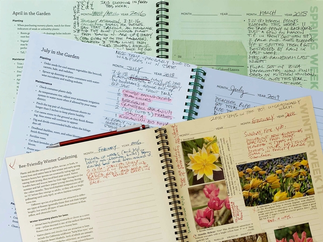 Garden Guide and journal pages by Laura Kling