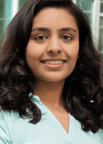 Neha Gondra, third-place, Science, Engineering and Mathematics (Photo courtesy of Shields Library)