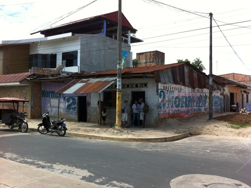 A photo of Iquitos, where dengue research is being done.