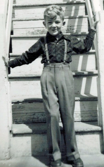 Eric Grissell at age 5 at his home in San Francisco.