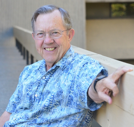 Hugh Dingle has received the UC Davis Edward A. Dickson Professorship Award. (Photo by Kathy Keatley Garvey)