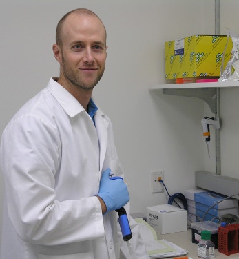Bradley Main, postdoctoral researcher in the UC Davis Vector Genetics Lab