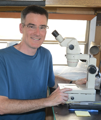 UC Davis Professor Neal William was part of the research team. (Photo by Kathy Keatley Garvey)