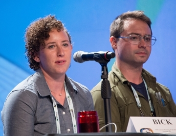 Doctoral candidates Emily Bick and Brendon Boudinot were part of the 2016 UC Davis Linnaean Games Team that won the national championship.