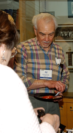 Emeritus professor Al Grigarick at the 2007 Entomology Alumni Reunion. (Photo by Kathy Keatley Garvey)