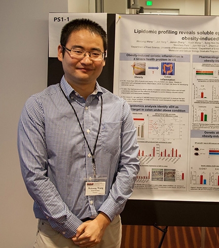 Weicang Wang, a postdoctoral scholar in the Bruce Hammock lab, is co-lead author of the paper.
