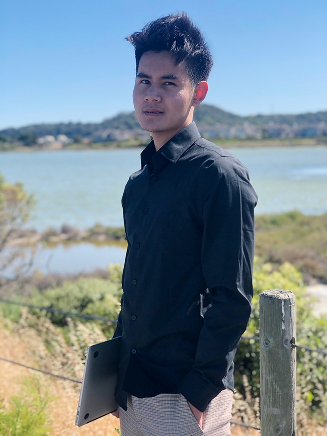 Barry Nguyen won the top prize in the science, engineering and mathematics category of the Norma J. Lang Prize for Undergraduate Information Research.
