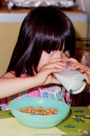 Childcare providers must serve only fat-free or low-fat unsweetened, plain milk for kids two years or older.