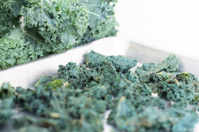 An example of making kale chips (Photo: UC MFP Program)