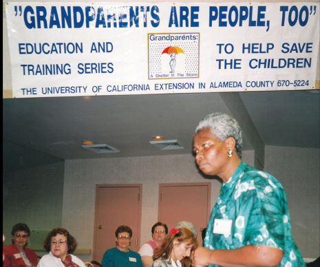 In the 1990s, Mary Blackburn recognized the special needs of grandparents who were raising grandchildren and began offering training to reduce isolation and enhance their nutrition, health and well-being.