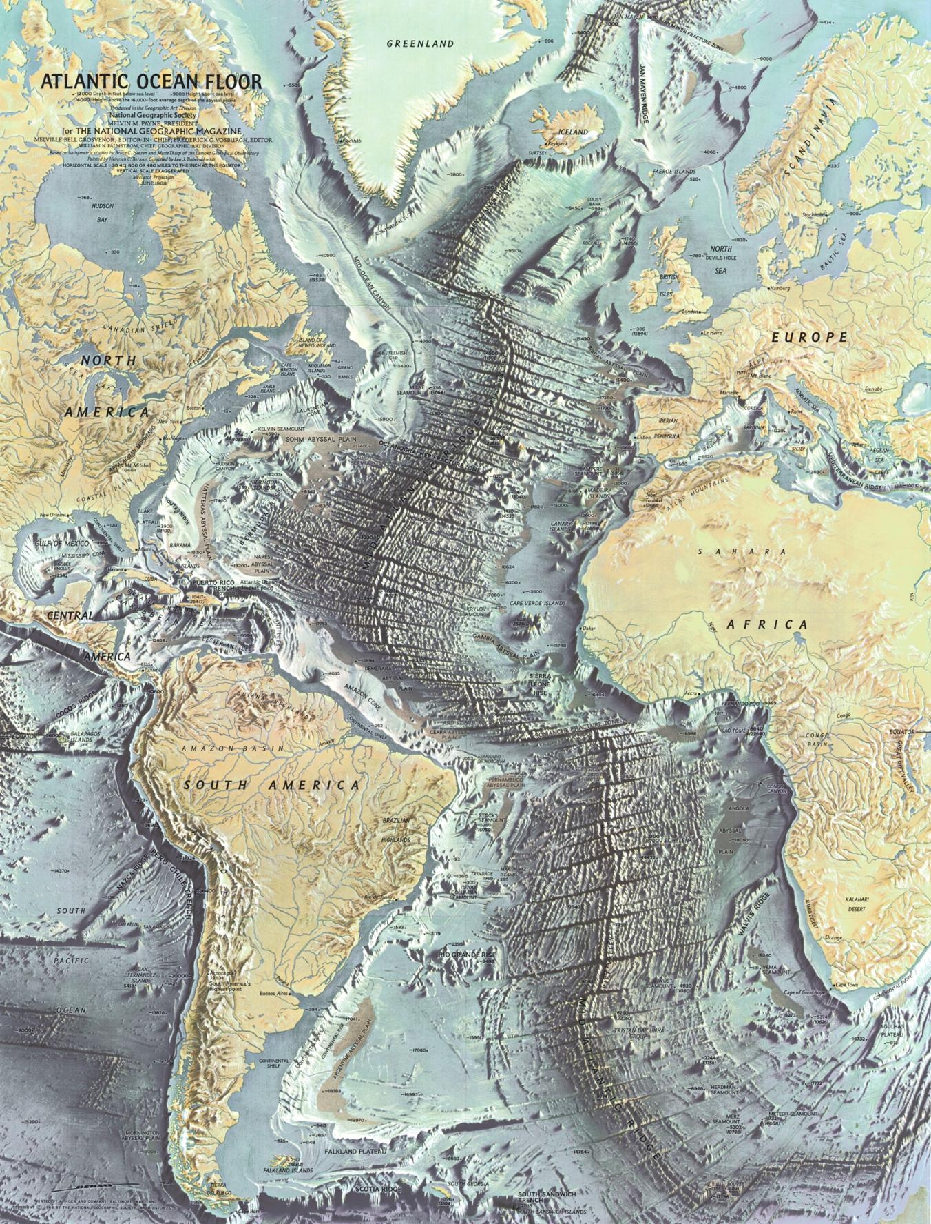 100 Years of National Geographic Maps: The Art and Science of Where - IGIS  - ANR Blogs