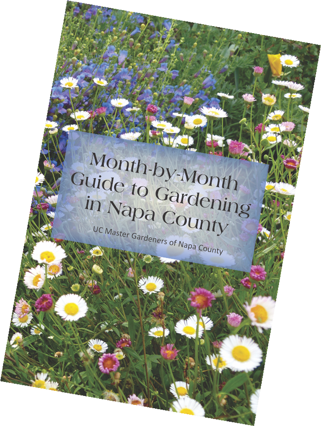 UC Master Gardeners of Napa County's new Month by Month guide contains a record-keeping section