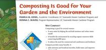 What's good about composting. (UCANR) for Napa Master Gardener Column Blog