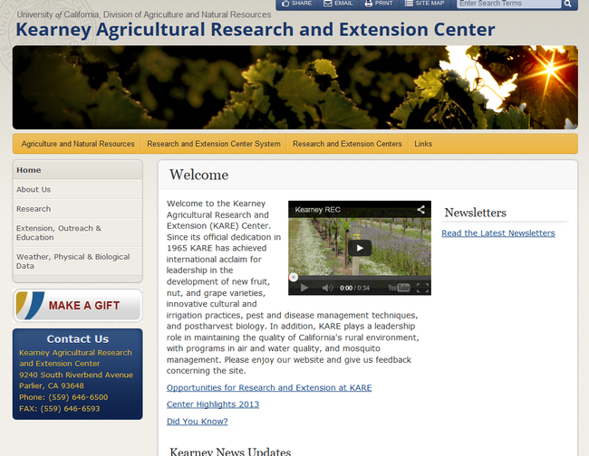 Kearney REC's new site (Beta)