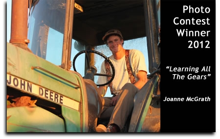 photo contest winner - man in tractor 