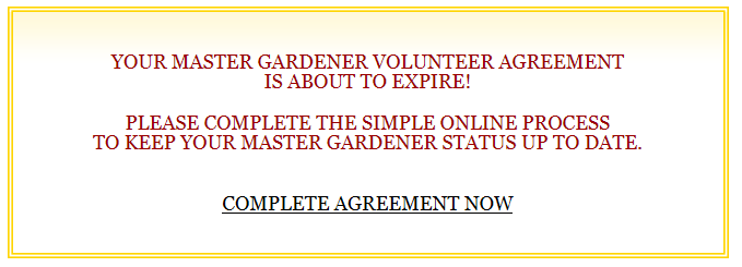 Vms Reappointment Process Begins June 1 Uc Master Gardener