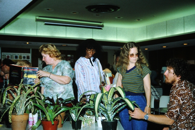 Enter your favorite photos from the past 40 years to celebrate our anniversary next year! Pictured here a plant clinic hosted by the UC Master Gardener Program of Sacramento County in the early 80's.