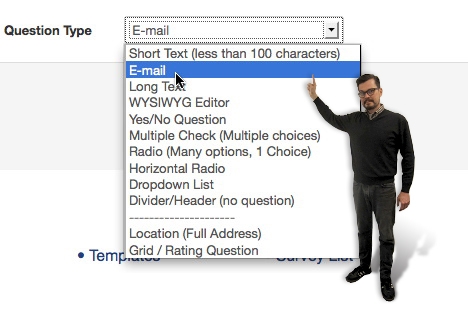 Email question type = AWESOME
