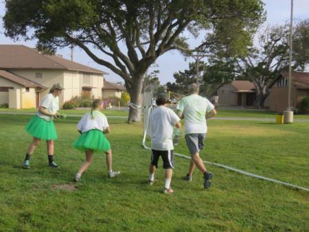 Participants start their 5K run (Monterey)